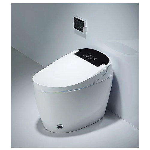 Smart Bidet Toilet Elongated Toilet with Foam AntiSplash